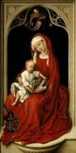 La Virgen con el niño. Rogier van der Weyden (Museo del Prado)